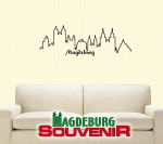 WandTattoo Magdeburg Outline